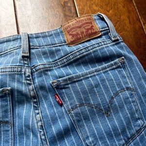 Levi’s 721 Pinstripe Jeans